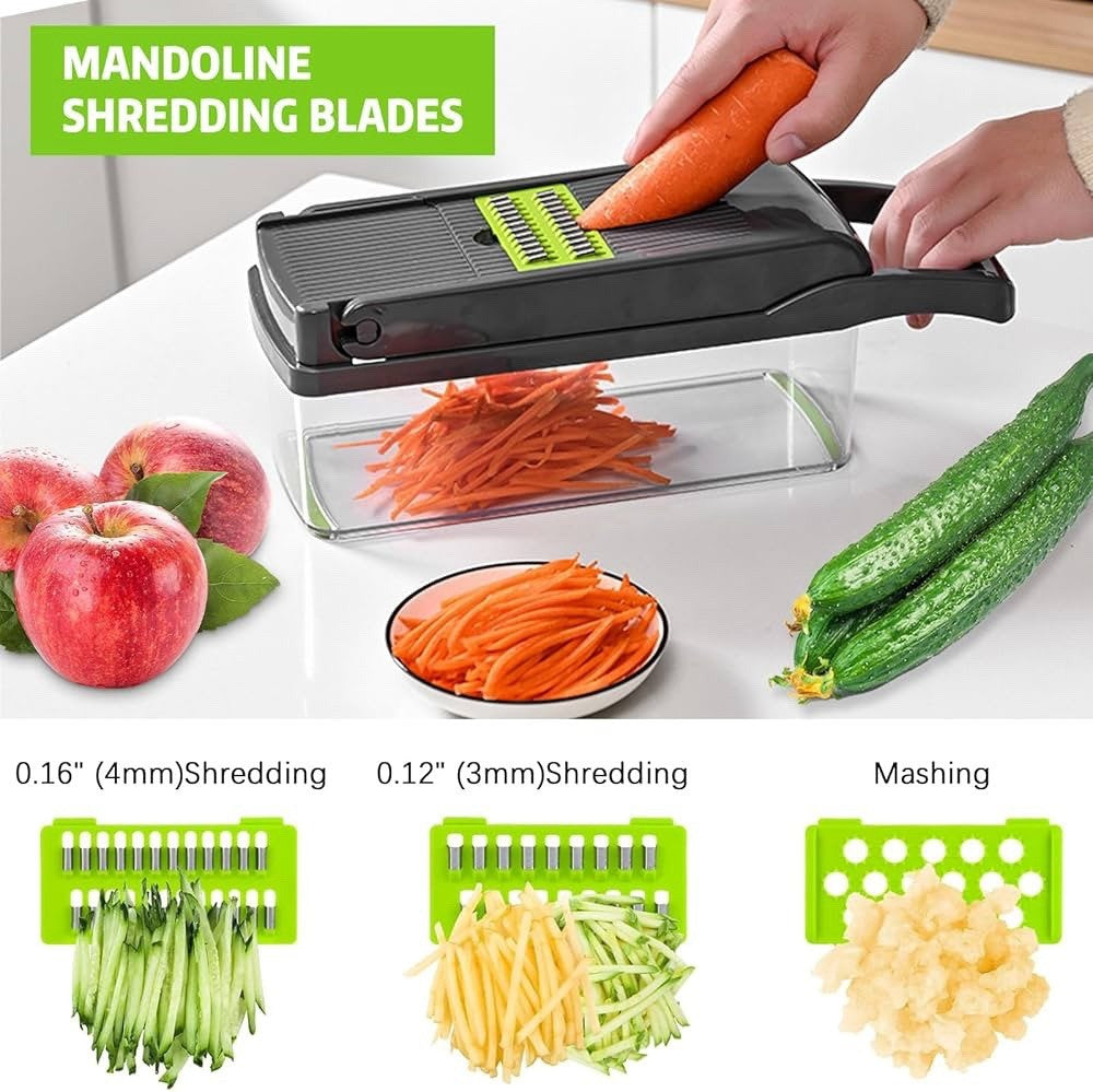 16 in 1 Vegetable Chopper, High-Performan