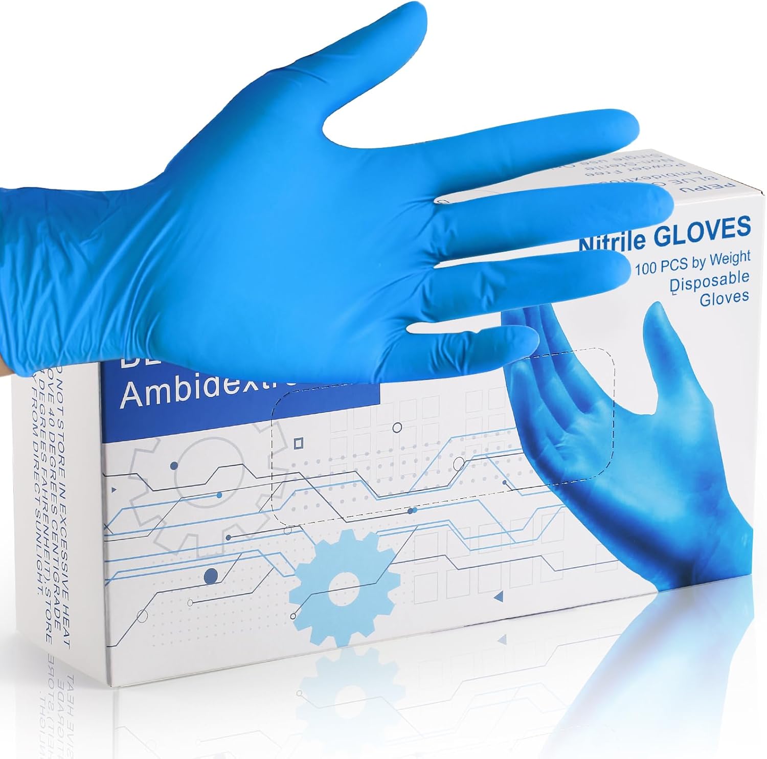 nitrile disposable gloves for cleaning