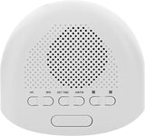 digital clock radio with dual alarms featuring dual alarms, sleep functions, and FM/AM radio controls.