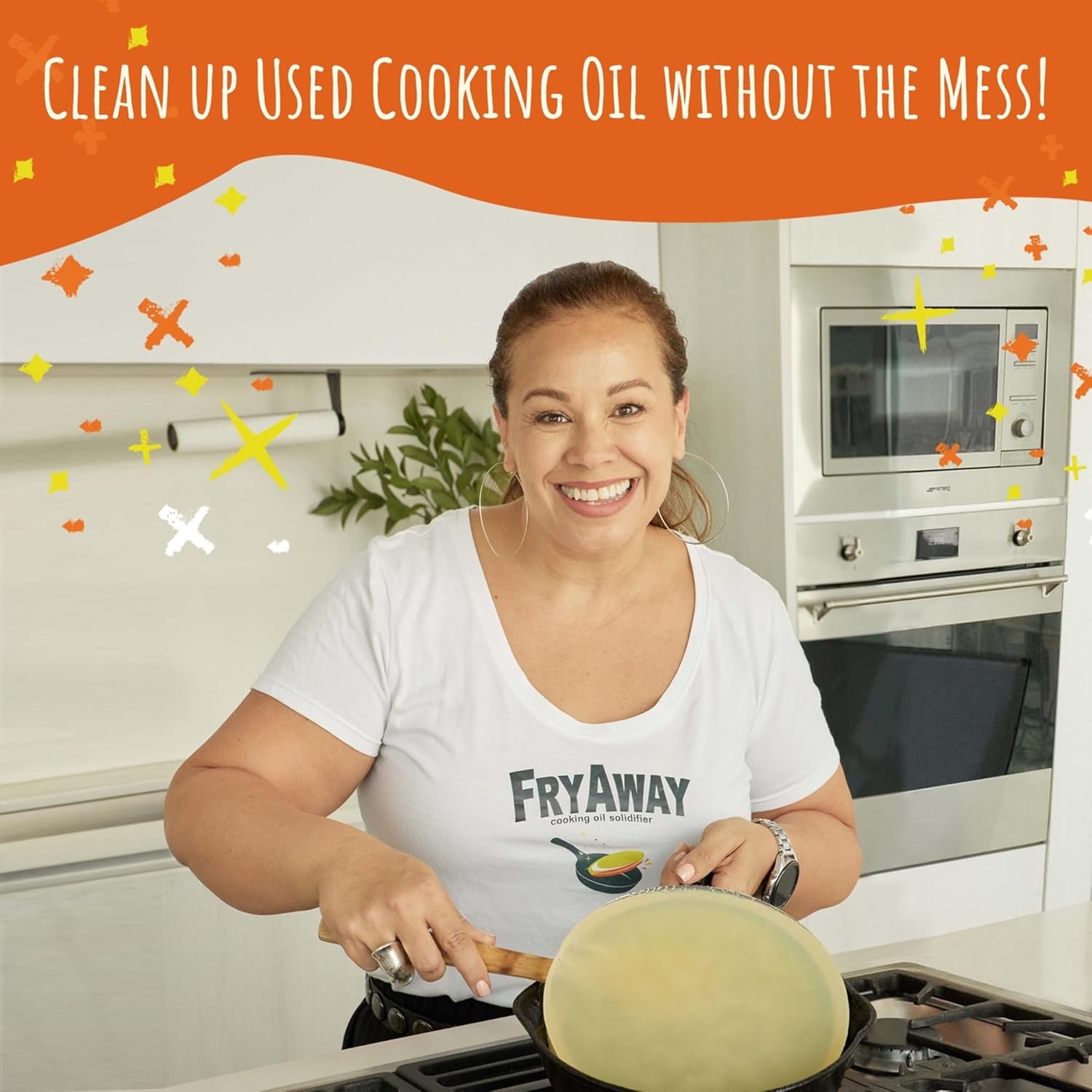 oil solidifier for cooking disposal