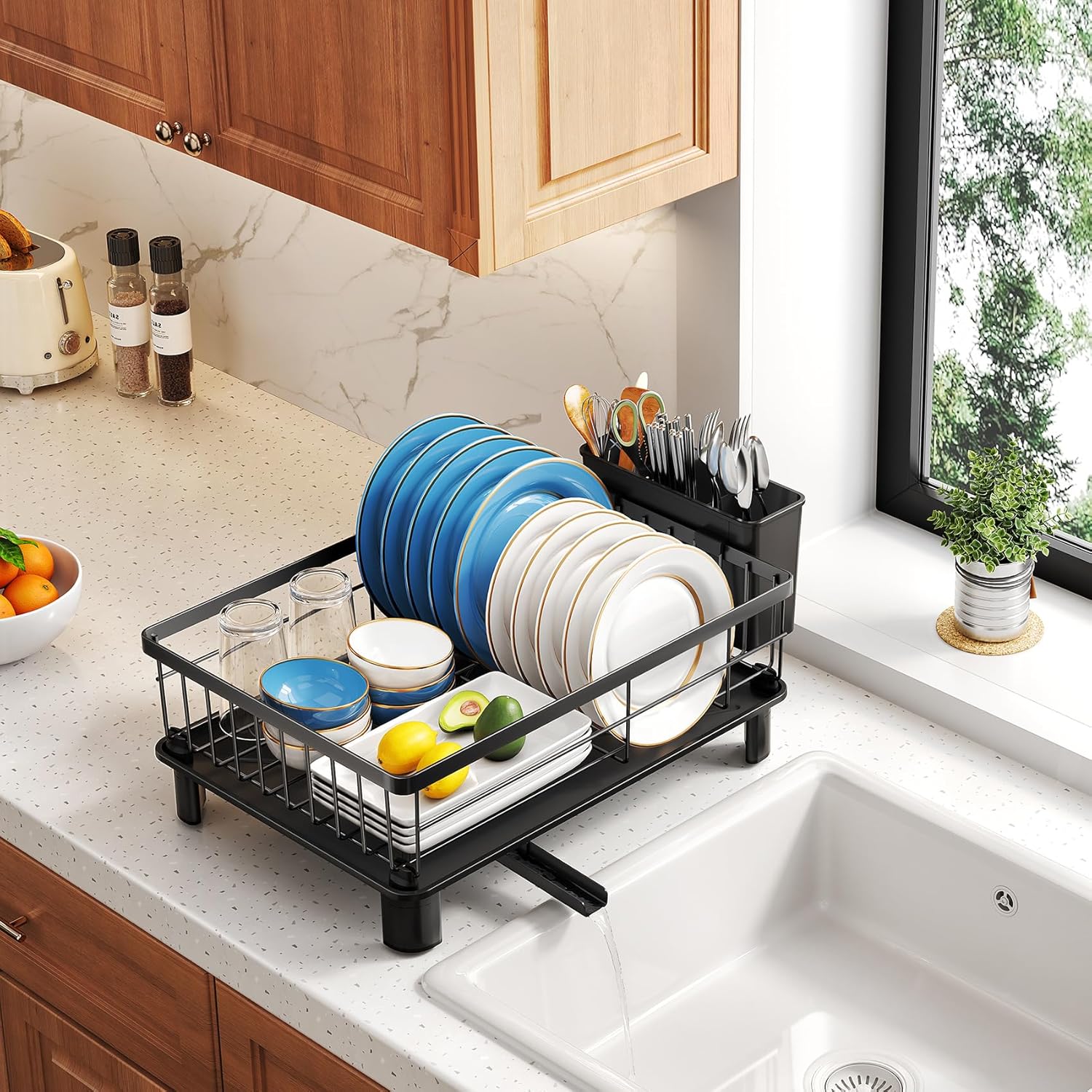 stainless steel small dish drying rack