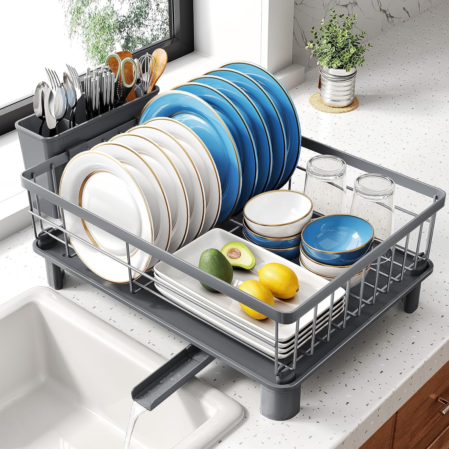 stainless steel small dish drying rack