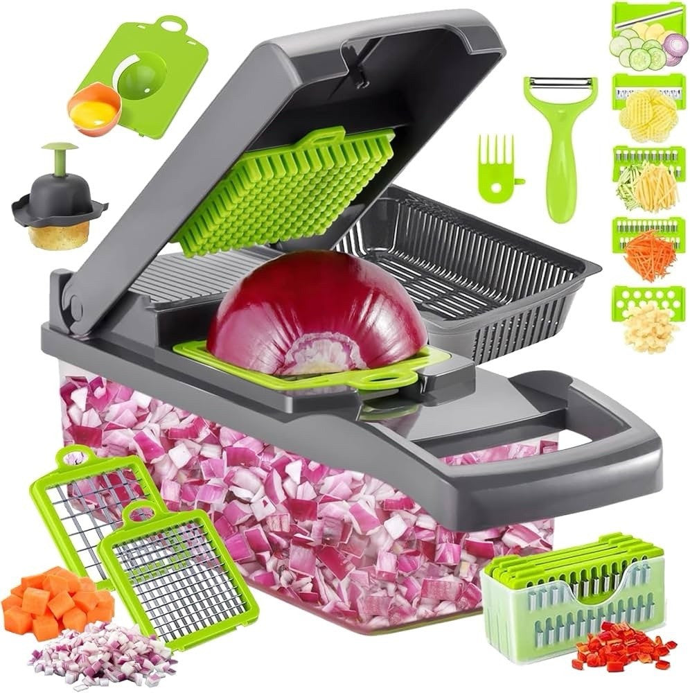16 in 1 Vegetable Chopper, High-Performan