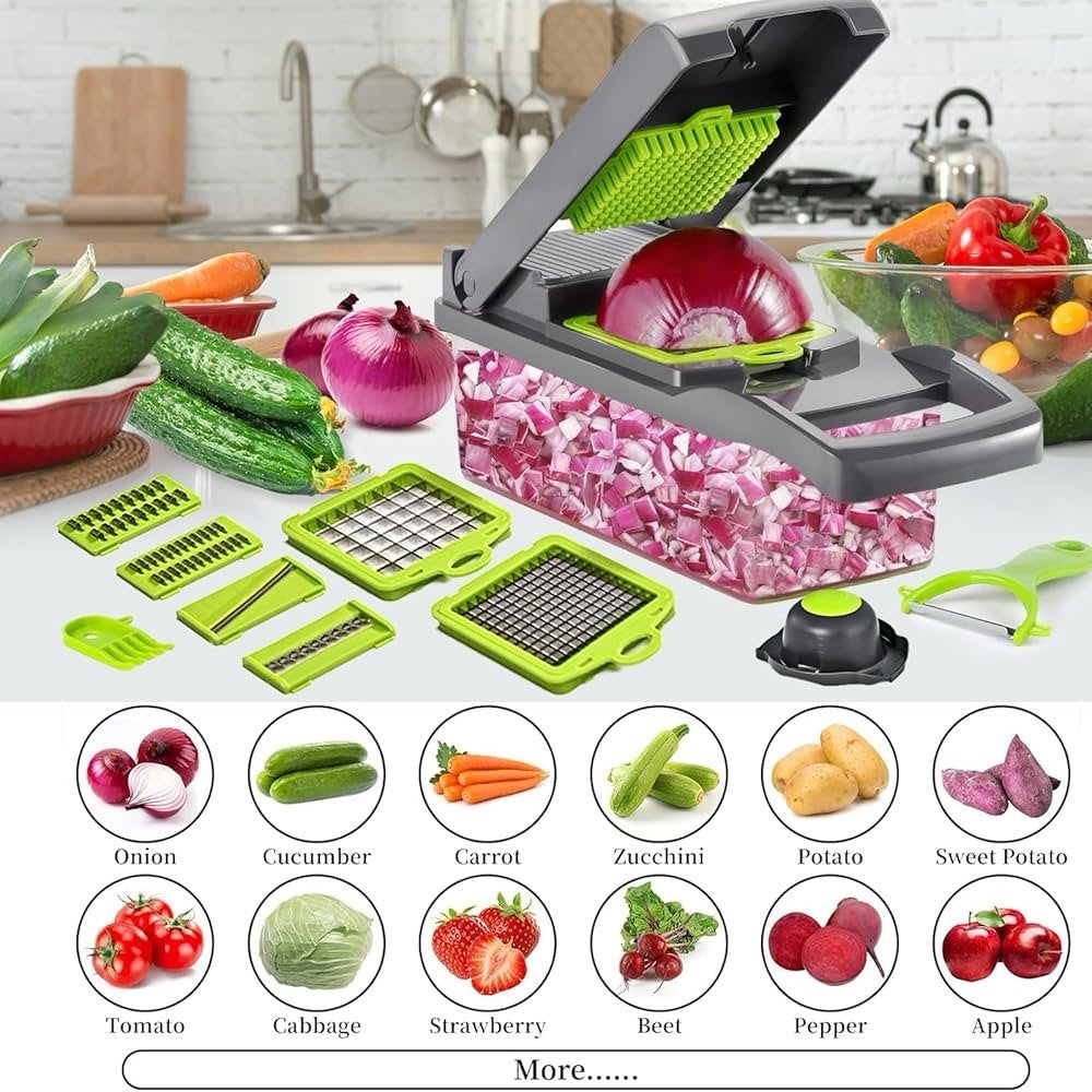 16 in 1 Vegetable Chopper, High-Performan